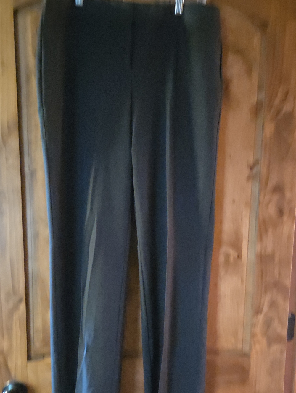 Alfani Dark Gray Women's Straight-Leg Trousers